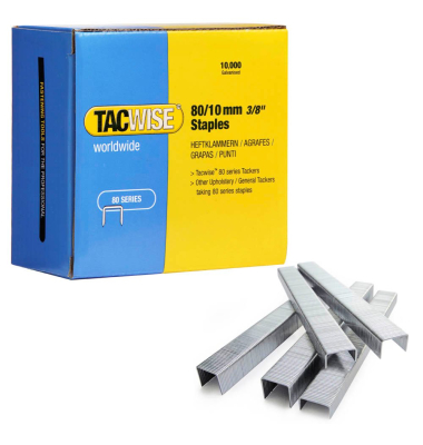 10.000 TACWISE™ Tackerklammern Typ 8010mm, 0383 10 mm