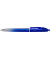 4-Farben-Kugelschreiber Smooth Gradient blau, Schreibfarbe: farbsortiert