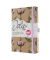 Buchkalender J6805, Jolie, braun, flieder, ros&eacute;, wei&szlig;, oliv, 1 Woche / 2 Seiten, 13,5x20,3cm (A5), 2026