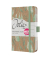 Buchkalender Pure 2026 A6 Sparkle Leaves
