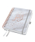 Buchkalender J6605, grau, 1 Woche / 2 Seiten, 16,8x21,5cm (A5), 2026