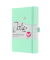 Buchkalender J6409, mintgrün, 1 Woche / 2 Seiten, 13,5x20,3cm (A5), 2026