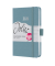 Buchkalender J6400, blau, 1 Woche / 2 Seiten, 9,5x15cm (A6), 2026