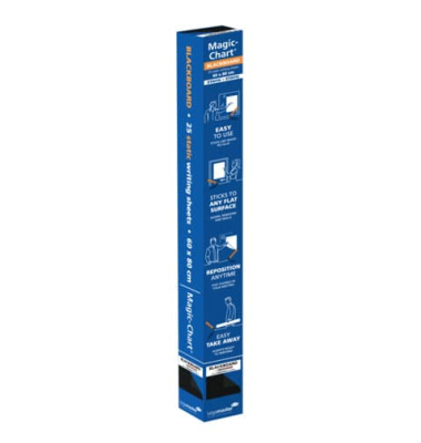 Schreibfolie Blackboard 25BL schwarz