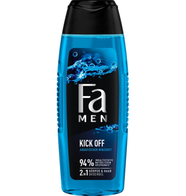 Men 2in1 Kick off Duschgel & Shampoo 250 ml