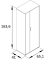 Aktenschrank Emmik Emmik, 702040 eiche 3 Fachböden 62,1 x 41,0 x 163,6 cm