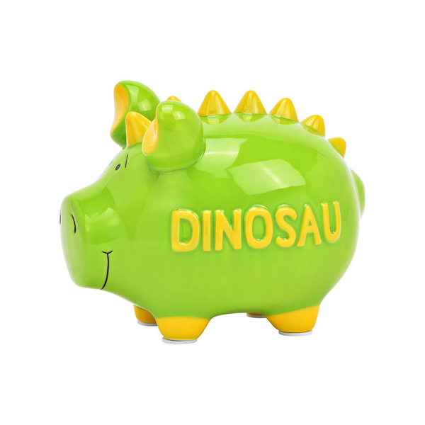 2 Stück Alpedia Spardose Schwein (mittel) 10043191 , Dinosau 4007698667467 Alpedia