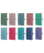 Notizbuch SF547, Jolie Flair, farbig sortiert, A5+A6, liniert, 80g, 87 Blatt / 174 Seiten