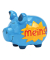 Spardose Schwein mittel