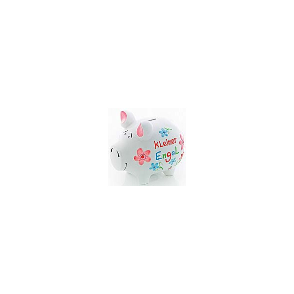 2 Stück KCG Spardose Schwein (klein) 10042197 , Kleiner Engel 4260185594718 KCG