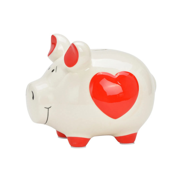 3 Stück Alpedia Spardose Schwein (klein) 10042108 , Herz 4007698637231 Alpedia