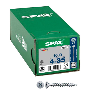 Universalschrauben Z2 Senkkopf WIROX 1081010400355 4 mm x 35 mm