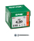 Universalschrauben T20 Senkkopf WIROX 1191010400303 4 mm x 30 mm