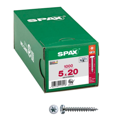 Universalschrauben T20 Halbrundkopf WIROX 0201010500205 5 mm x 20 mm