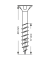 Universalschrauben T20 Senkkopf WIROX 0191010450305 4,5 mm x 30 mm