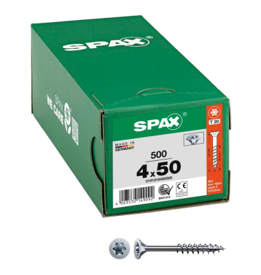 Universalschrauben T20 Senkkopf WIROX 0191010400505 4 mm x 50 mm