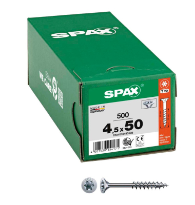 Universalschrauben T20 Senkkopf WIROX 0191010450505 4,5 mm x 50 mm
