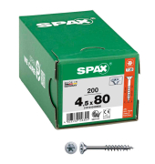Universalschrauben T20 Senkkopf WIROX 0191010450805 4,5 mm x 80 mm