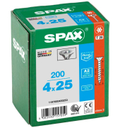 Universalschrauben T20 Senkkopf BLANK A2 1197000400253 4 mm x 25 mm