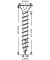 Universalschrauben T20 Senkkopf BLANK A2 1197000400253 4 mm x 25 mm
