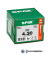 Universalschrauben T20 Senkkopf WIROX 0191010400303 4 mm x 30 mm