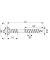 Fassadenschrauben T20 Linsensenkkopf A2 25470004505022 4,5 mm x 50 mm
