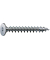 Rückwandschrauben T20 Flachkopf WIROX 0151010350253 3,5 mm x 25 mm