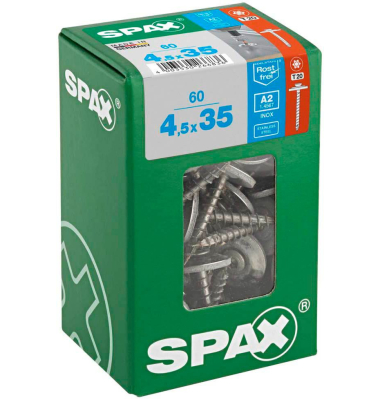 Spenglerschrauben T20 Linsensenkkopf A2 4577000450357 8 mm x 35 mm