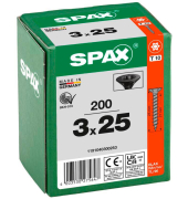 Universalschrauben T10 Senkkopf BLAX 1191040300253 3 mm x 25 mm