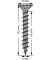 Universalschrauben T20 Senkkopf BLAX 1191040400203 4 mm x 20 mm