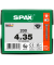 Universalschrauben T20 Senkkopf BLAX 1191040400353 4 mm x 35 mm