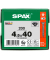 Universalschrauben T20 Senkkopf BLAX 1191040450403 4,5 mm x 40 mm