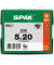 Universalschrauben T20 Senkkopf BLAX 1191040500203 5 mm x 20 mm