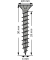 Universalschrauben T20 Senkkopf BLAX 1191040500303 5 mm x 30 mm