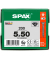 Universalschrauben T20 Senkkopf BLAX 1191040500503 5 mm x 50 mm
