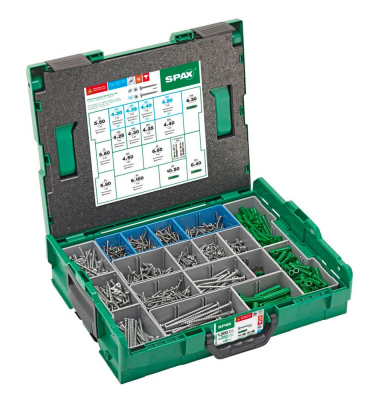 Mehrzweckschrauben-Sortiment L-BOXX Elektriker groß 5000009160319
