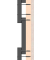 Fassadenschrauben T20 Linsenkopf BLAX A2 25170404506021 4,5 mm x 60 mm