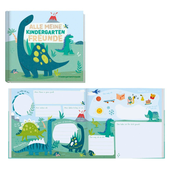 4029357076342 - Verlag Freundebuch Kindergartenfreunde Dinofreunde quadratisch liniert mehrfarbig Softcover 76 Seiten 4029357076342 Häfft 4029357076342 - Verlag Freundebuch Kindergartenfreunde Dinofreunde quadratisch liniert mehrfarbig Softcover 76 Seiten 4029357076342 Häfft
