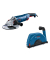 GWS 24-230 JZ+GDE 230 FC-S Winkelschleifer-Set 2.400 W