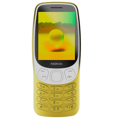 3210 4G Handy gelb
