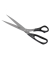 Papierschere Professional, Edelstahl, rostfrei, 26cm, schwarz