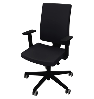 Bürodrehstuhl Navigo Armlehne sw/sw