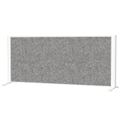 Sideboard-Trennwand MAULconnecto 120x50 cm Akustik dunkel
