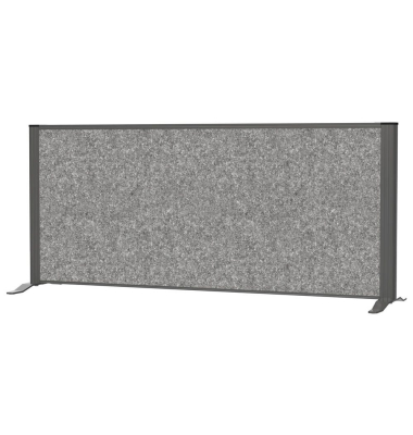 Sideboard-Trennwand MAULconnecto 120x50 cm Akustik dunkel