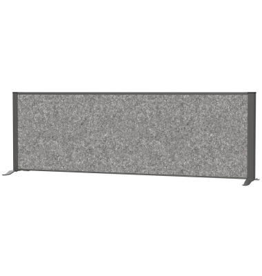 Sideboard-Trennwand MAULconnecto 160x50 cm Akustik dunkel