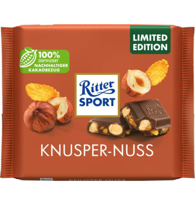 Knusper Nuss Schokolade 100,0 g Knusper Nuss Schokolade 100,0 g