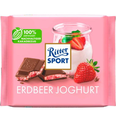 Erdbeer Joghurt Schokolade 100,0 g Erdbeer Joghurt Schokolade 100,0 g