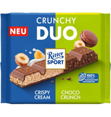Crunchy Duo Schokolade 218,0 g Crunchy Duo Schokolade 218,0 g