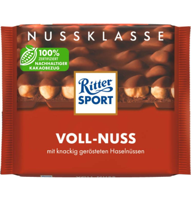 Voll-Nuss Schokolade 100,0 g Voll-Nuss Schokolade 100,0 g