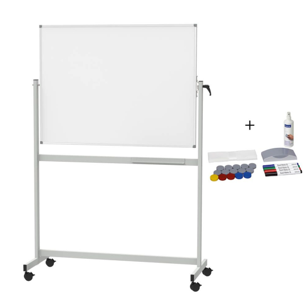 4002390105392 - Stativdrehtafel-Whiteboard 6459284SET 120x90cm kunststoffbeschichtet Aluminiumrahmen 4002390105392 Maul 4002390105392 - Stativdrehtafel-Whiteboard 6459284SET 120x90cm kunststoffbeschichtet Aluminiumrahmen 4002390105392 Maul